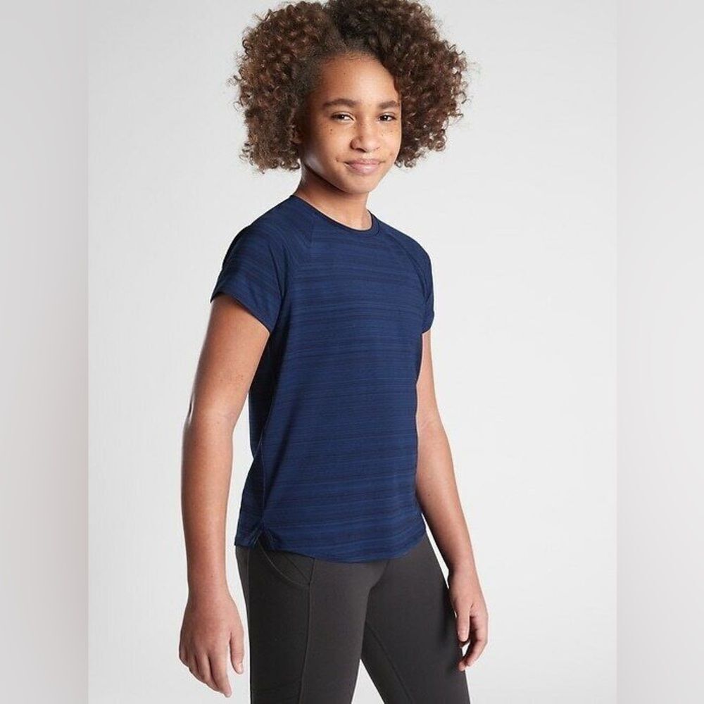 Athleta Girl Vitamin Sea‎ Tee - Size L/12